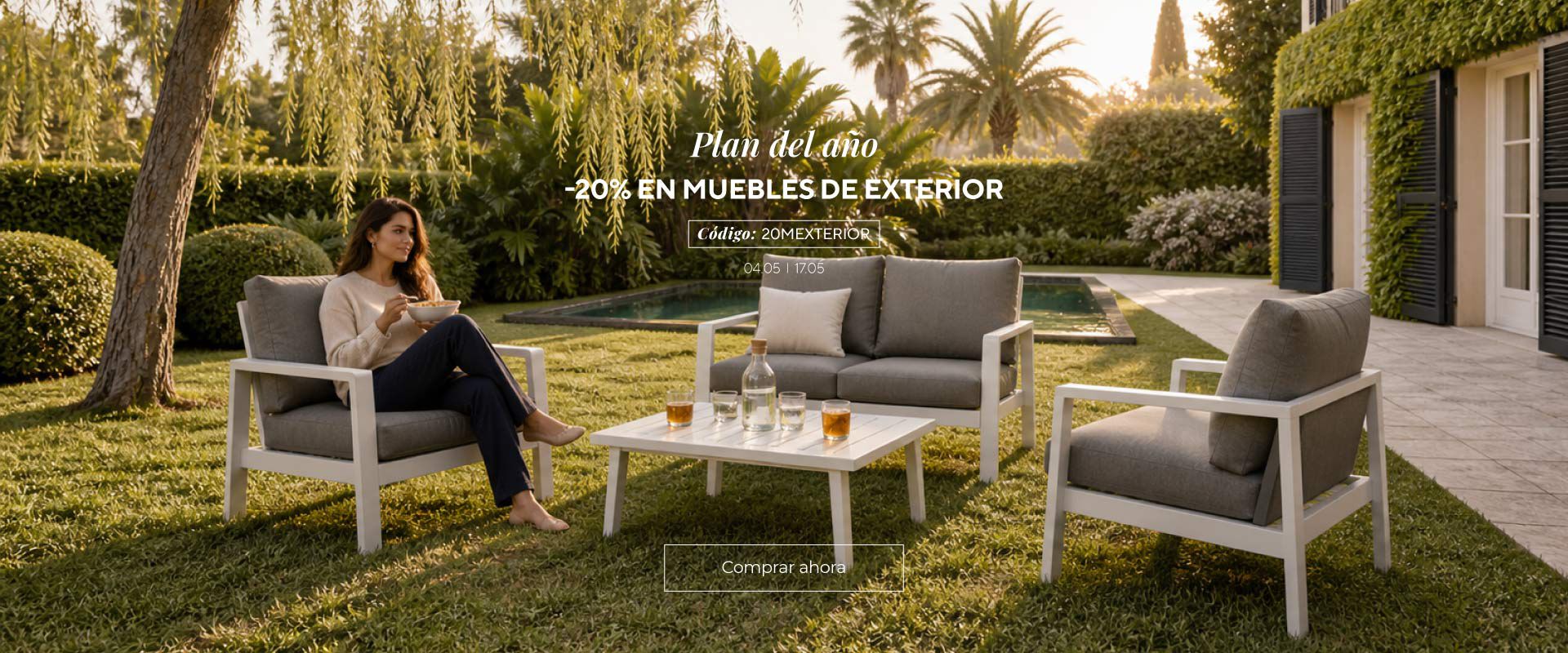 Muebles de jard&iacute;n